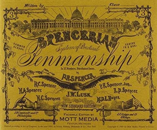 Spencerian Penmanship (Copybook #3) - Paperback - VERY GOOD