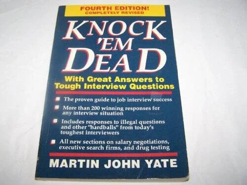 Knock'em Dead - Paperback By Yate, Martin John - GOOD