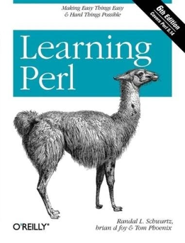 Learning Perl - Paperback By Schwartz, Randal L - VERY GOOD