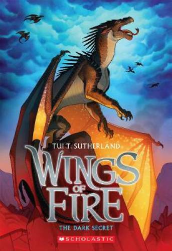 Wings of Fire Book Four: The Dark Secret - Paperback - VERY GOOD