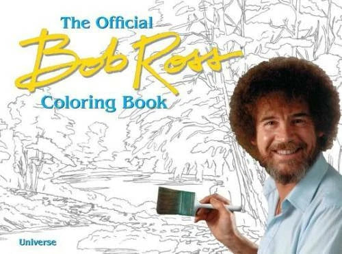 The Bob Ross Coloring Book - Paperback By Ross, Bob - GOOD