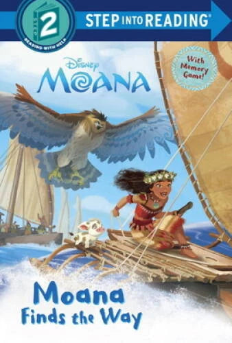 Moana Finds the Way (Disney Moana) (Step into Reading) - Paperback - GOOD