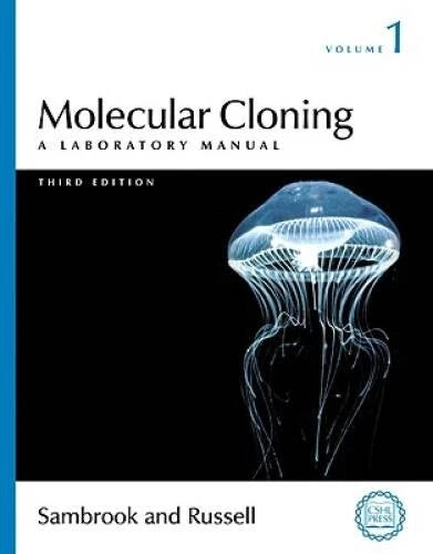 Molecular Cloning: A Laboratory Manual, Third Edition (3 volume set) - GOOD