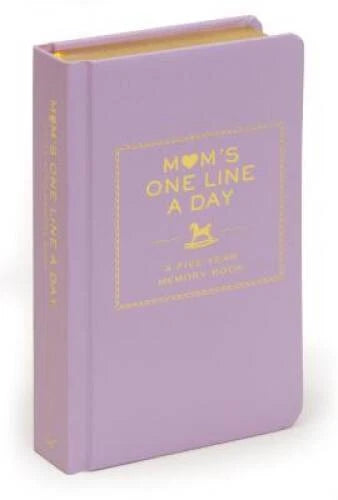 Mom's One Line a Day: A Five-Year Memory Book - Diary - GOOD