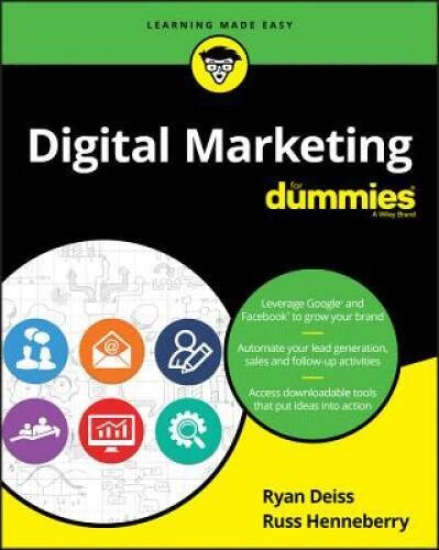 Digital Marketing For Dummies - Paperback By Deiss, Ryan - GOOD