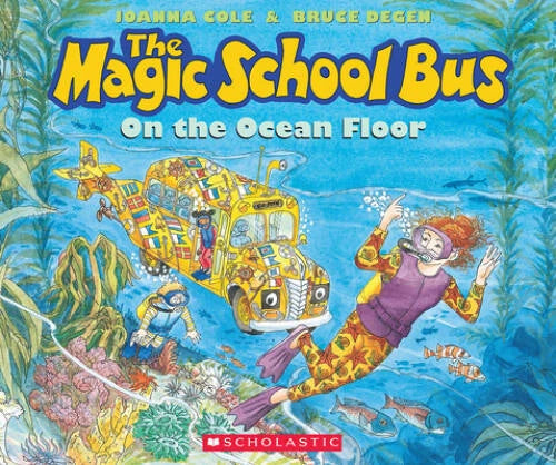 The Magic School Bus on the Ocean Floor - Paperback By Joanna Cole - GOOD