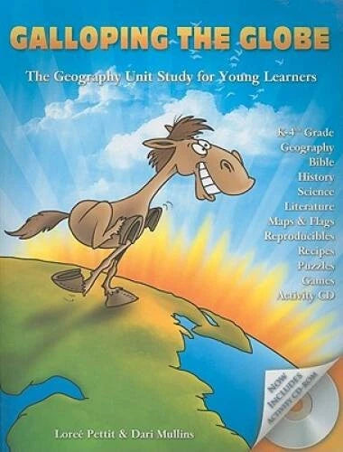 Galloping the Globe w/CD - Paperback By Loree Pettit - GOOD