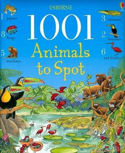 1001 Animals to Spot (1001 Things to Spot) - Hardcover - VERY GOOD