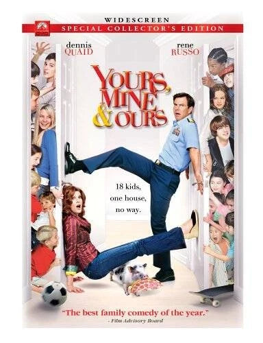 Yours, Mine & Ours (Widescreen Edition) - DVD - VERY GOOD