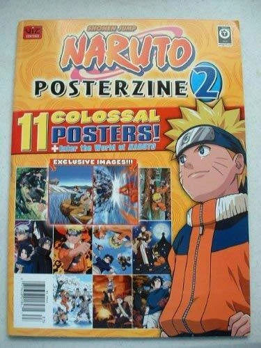 Shonen Jump Naruto Posterzine 2 (11 Colossal Posters) - Paperback - GOOD