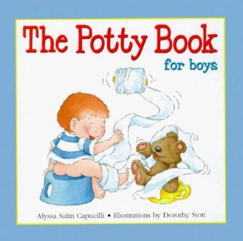 The Potty Book: For Boys - Hardcover By Alyssa Satin Capucilli - VERY GOOD