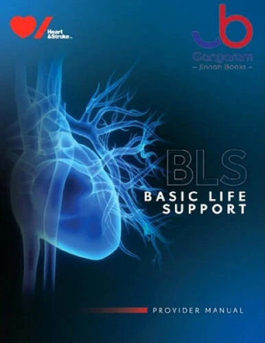 BLS Provider Manual - Textbook Binding By AHA - GOOD