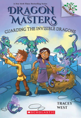 Guarding the Invisible Dragons: A Branches Book (Dragon Masters 22) - VERY GOOD