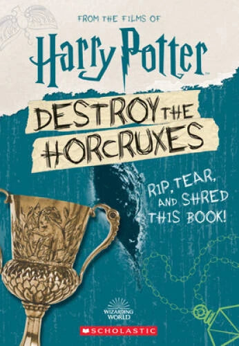 Destroy the Horcruxes (Official Harry Potter Activity Book) - Hardcover - GOOD