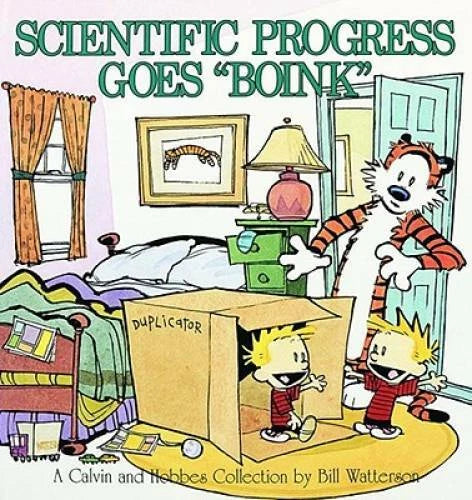 Scientific Progress Goes 'Boink':  A Calvin and Hobbes Collection - VERY GOOD