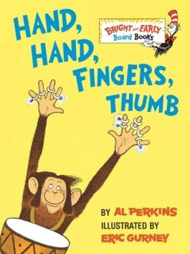 Hand, Hand, Fingers, Thumb (Bright & Early Board Books) - Board book - GOOD