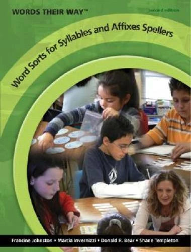 Words Their Way Word Sorts for Syllables and Affixes Spellers ( - VERY GOOD