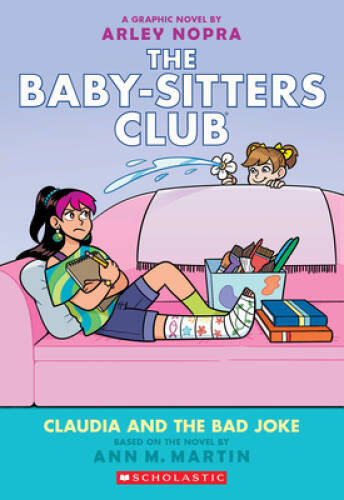 Claudia and the Bad Joke: A Graphic Novel (The Baby-sitters Club 15) (Th - GOOD