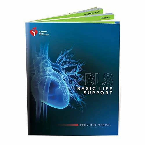 BLS Provider Manual - Textbook Binding By AHA - VERY GOOD