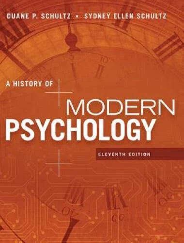 A History of Modern Psychology - Hardcover By Schultz, Duane P. - VERY GOOD