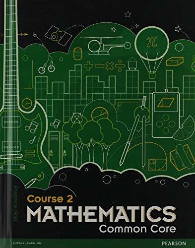 MIDDLE GRADE MATH COMMON CORE COURSE 2 STUDENT EDITION - Hardcover - GOOD