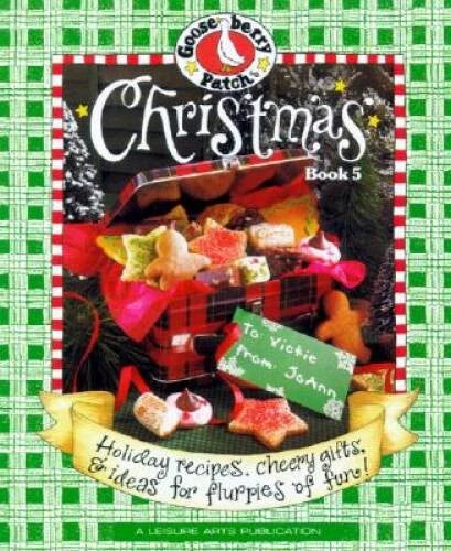 Gooseberry Patch Christmas, Book 5 - Hardcover By Leisure Arts - GOOD