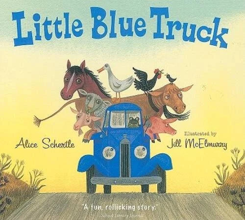 Little Blue Truck Board Book - Board book By Schertle, Alice - GOOD
