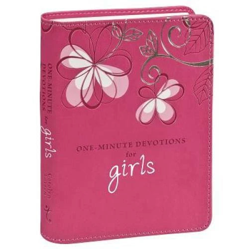 One-Minute Devotions for Girls (LuxLeather) - Imitation Leather - GOOD