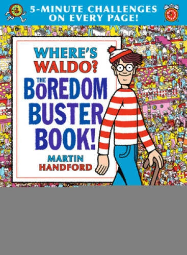 Where's Waldo? The Boredom Buster Book: 5-Minute Challenges - Hardcover - GOOD
