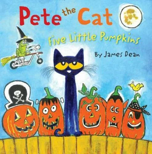 Pete the Cat: Five Little Pumpkins - Hardcover By Dean, James - VERY GOOD